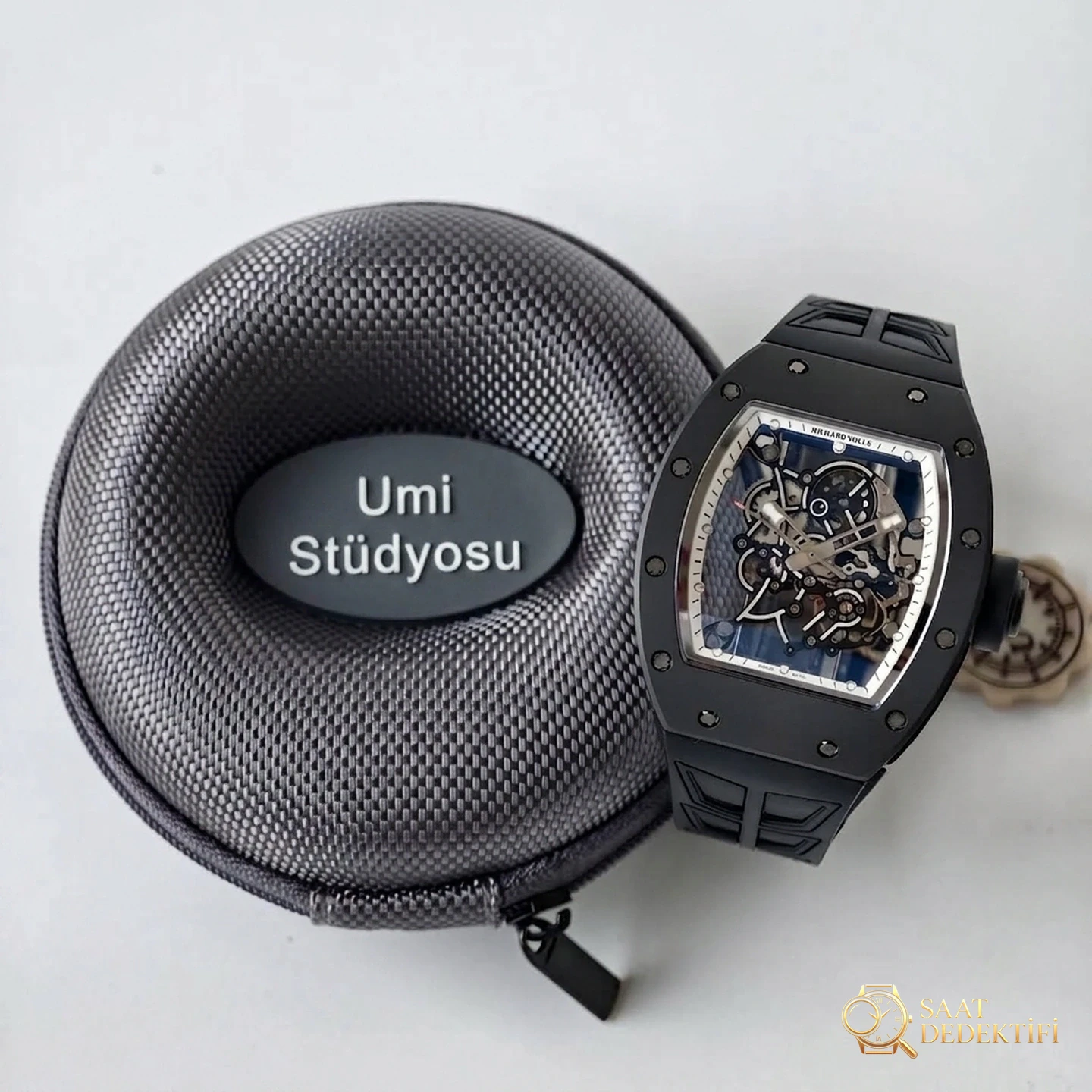 UMI Modifikasyon Atölyesi · Üst düzey özel yapımın zirvesi, piyasanın en donanımlı versiyonu - Richard Mille RM055/RM061 üst düzey efsane model - Bilekte Duruş ve Kasa Orantısı