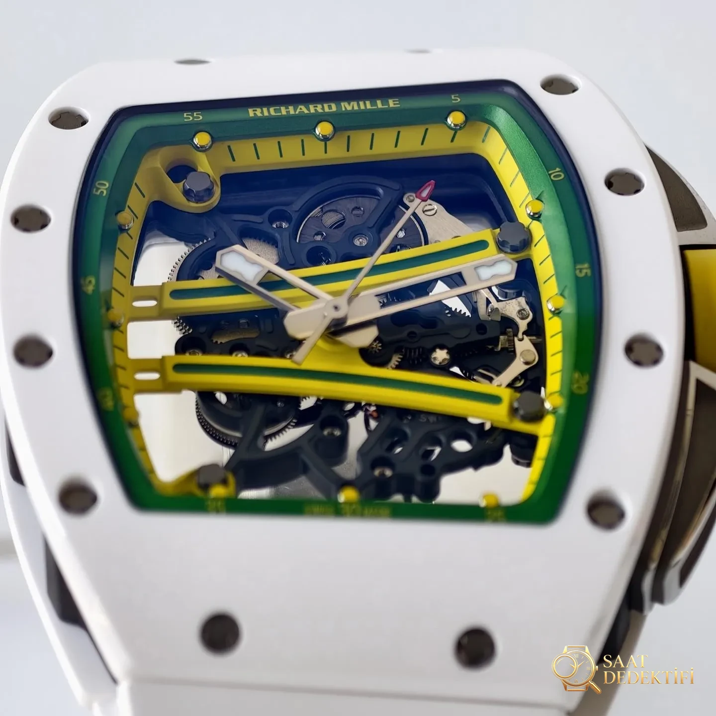 UMI Modifikasyon Atölyesi · Üst düzey özel yapımın zirvesi, piyasanın en donanımlı versiyonu - Richard Mille RM055/RM061 üst düzey efsane model - Bilezik Bakla Ayrımı ve Pim Yapısı