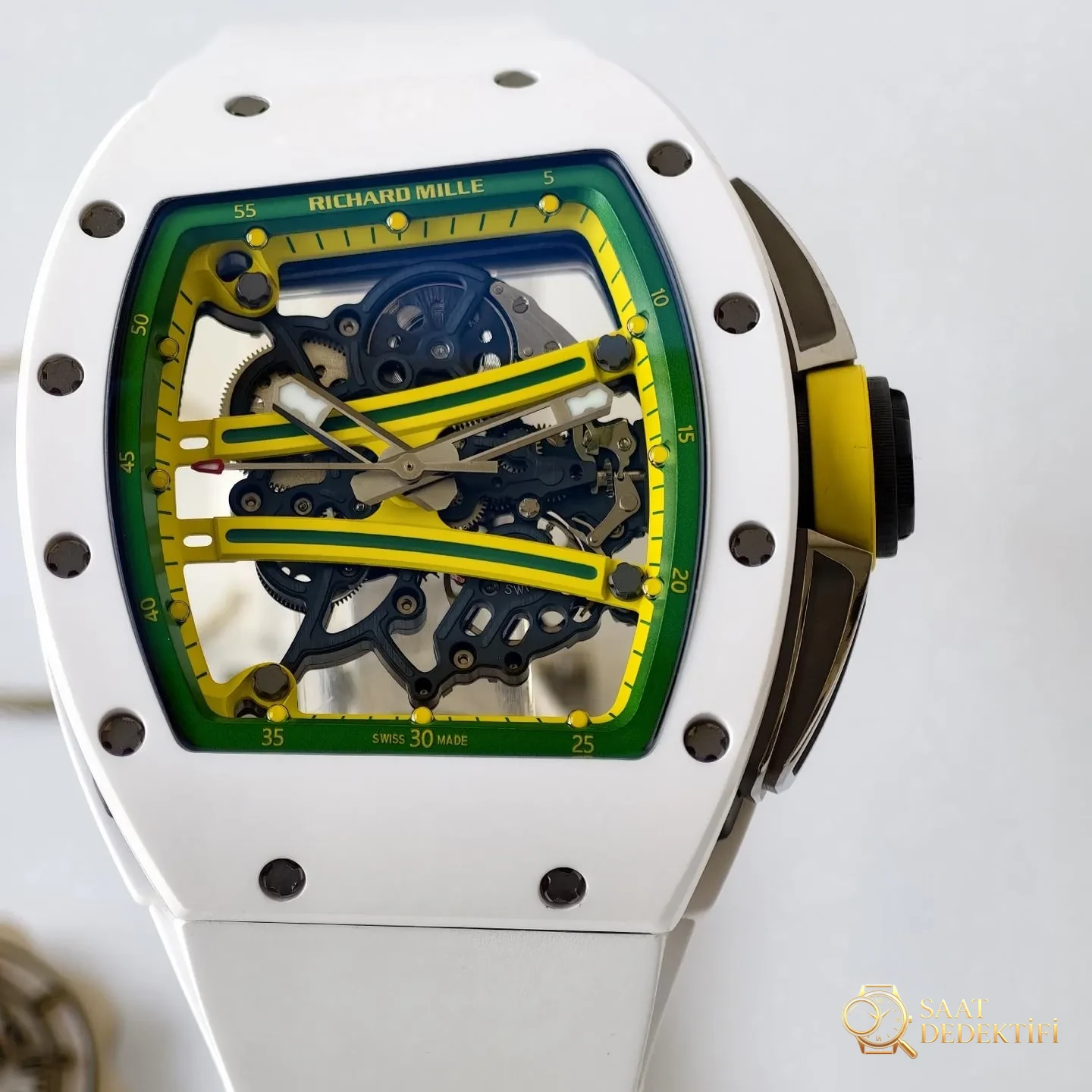 UMI Modifikasyon Atölyesi · Üst düzey özel yapımın zirvesi, piyasanın en donanımlı versiyonu - Richard Mille RM055/RM061 üst düzey efsane model - Toka İçi Mikro Ayar Mekanizması