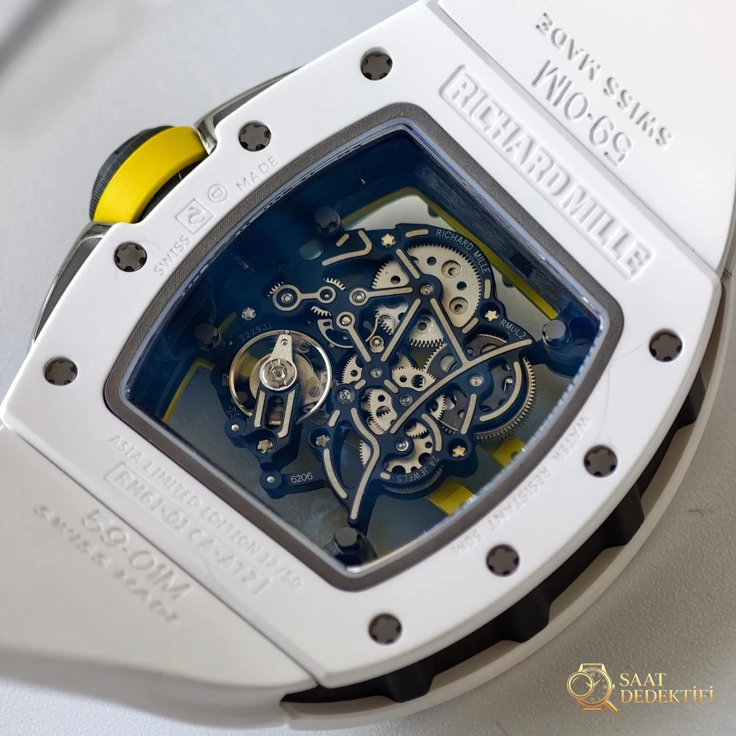 UMI Modifikasyon Atölyesi · Üst düzey özel yapımın zirvesi, piyasanın en donanımlı versiyonu - Richard Mille RM055/RM061 üst düzey efsane model - Cam Yansıma Önleyici (AR) Kaplama