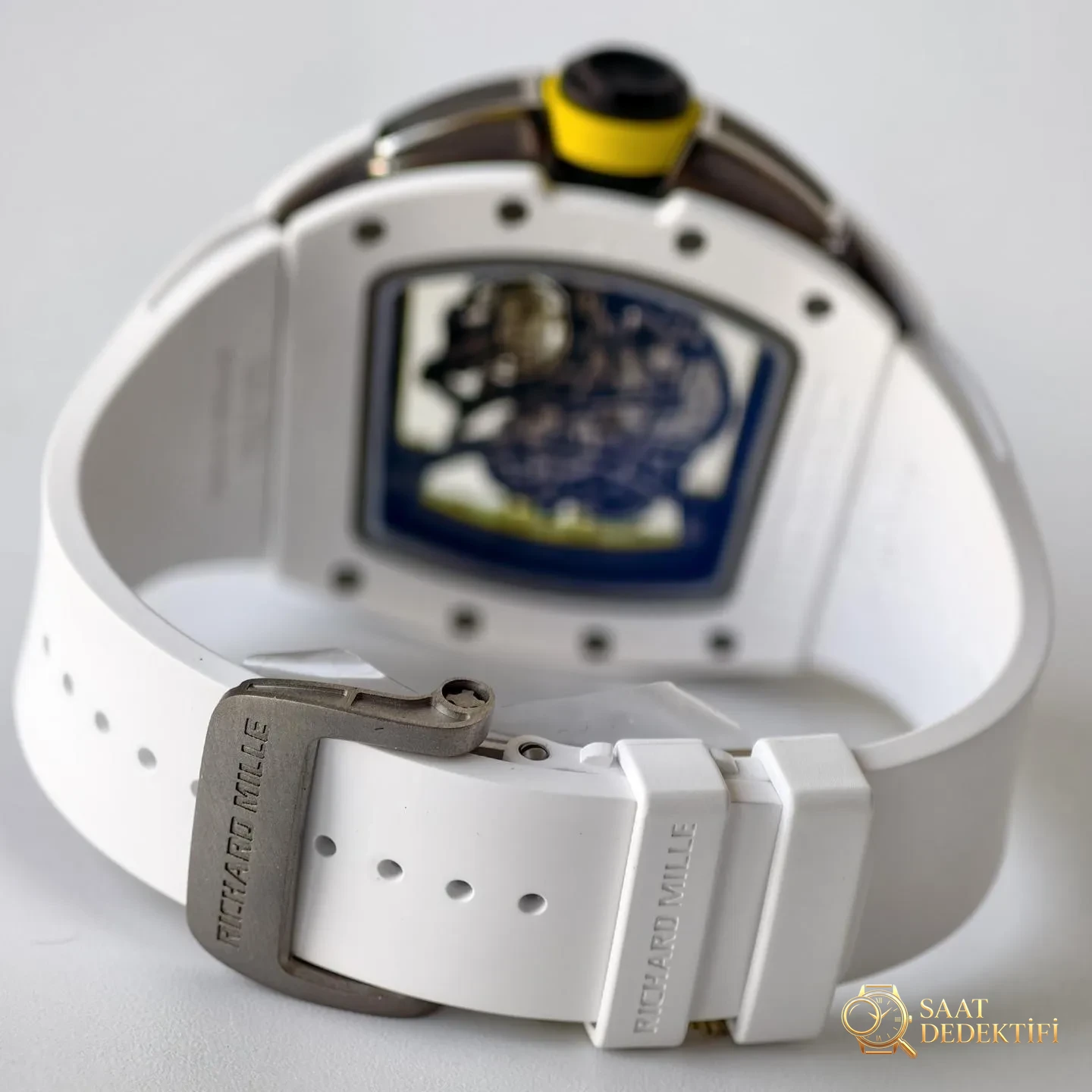 UMI Modifikasyon Atölyesi · Üst düzey özel yapımın zirvesi, piyasanın en donanımlı versiyonu - Richard Mille RM055/RM061 üst düzey efsane model - Mekanizma Çark Dizilimi ve Taş Yatakları