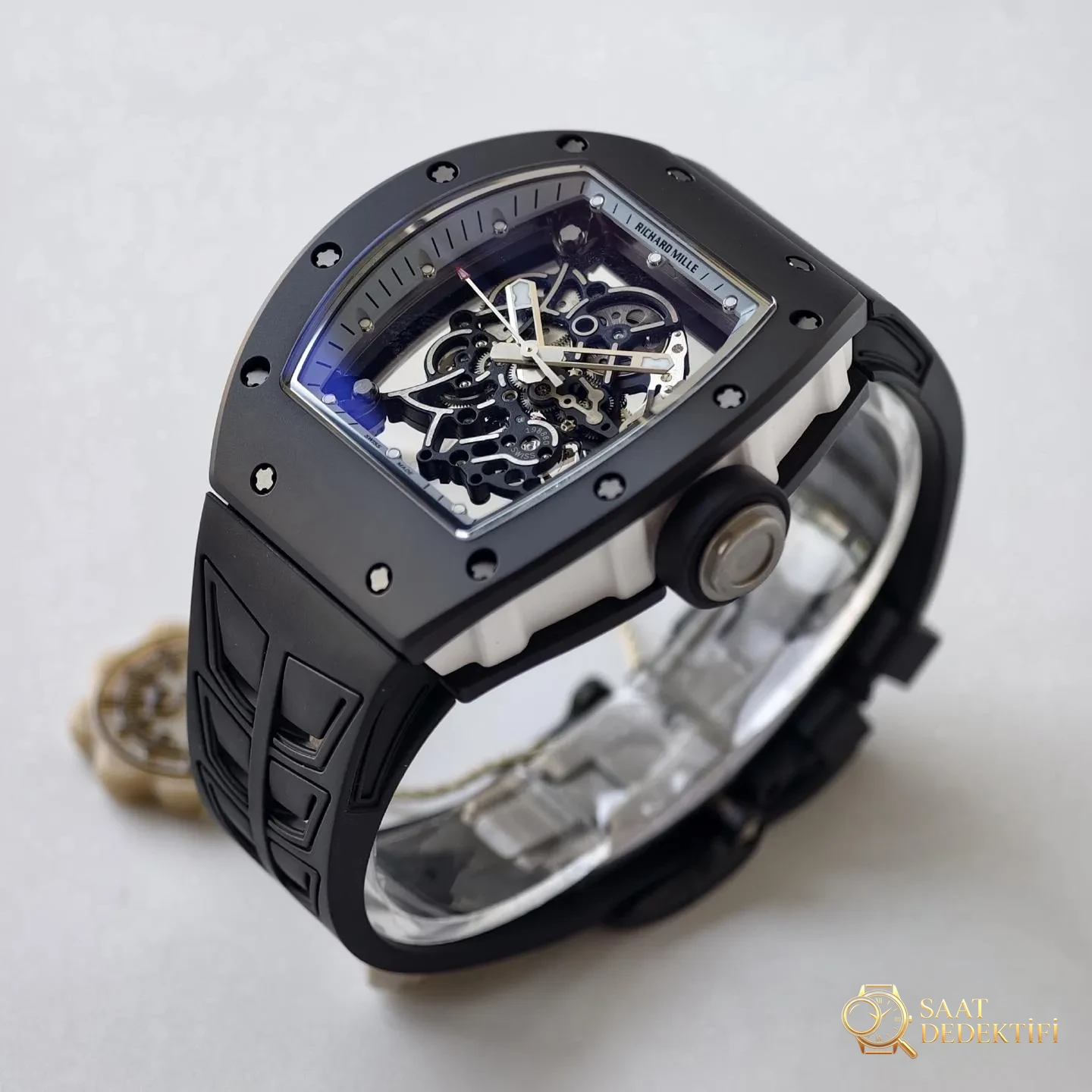 UMI Modifikasyon Atölyesi · Üst düzey özel yapımın zirvesi, piyasanın en donanımlı versiyonu - Richard Mille RM055/RM061 üst düzey efsane model - Koleksiyon ve Vitrin Görünümü
