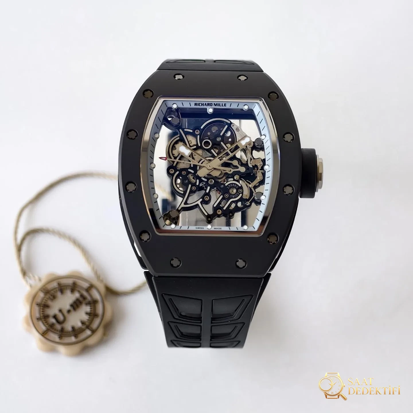 UMI Modifikasyon Atölyesi · Üst düzey özel yapımın zirvesi, piyasanın en donanımlı versiyonu - Richard Mille RM055/RM061 üst düzey efsane model - Kordon Dokusu ve Dikiş Detayları