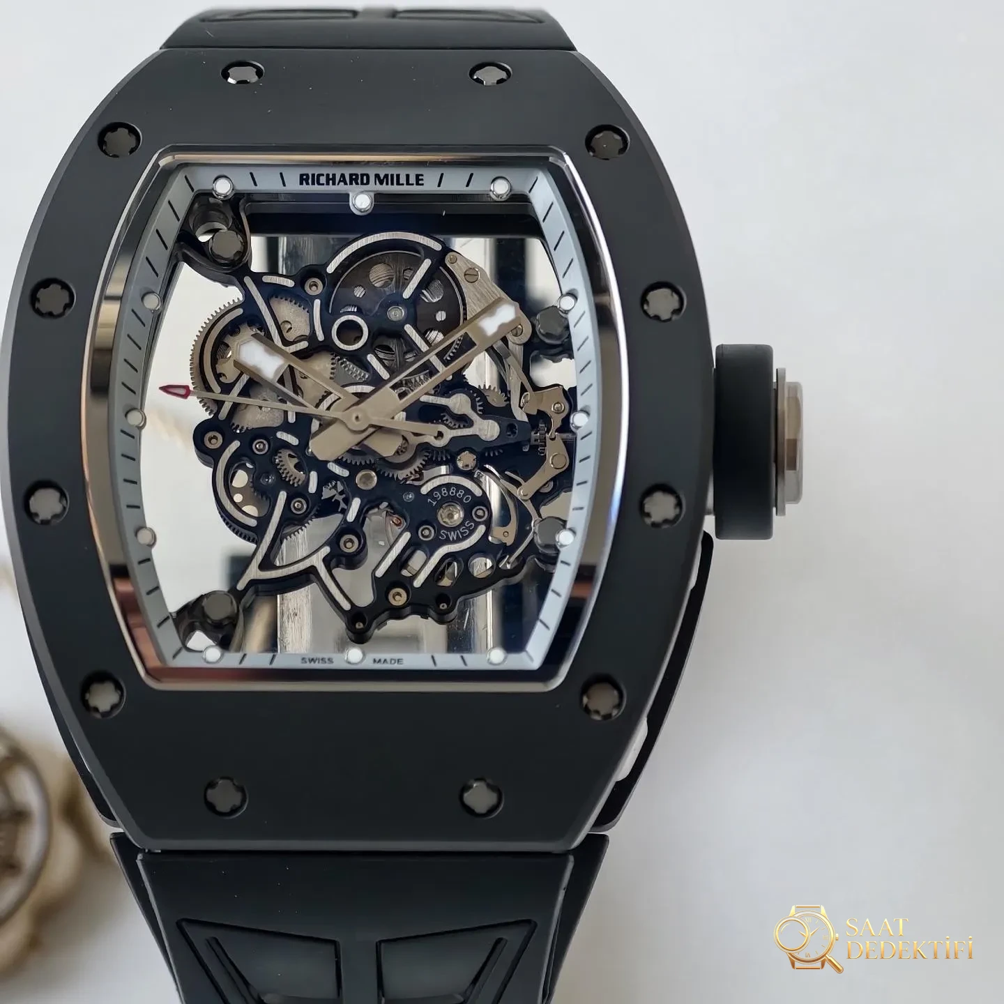 UMI Modifikasyon Atölyesi · Üst düzey özel yapımın zirvesi, piyasanın en donanımlı versiyonu - Richard Mille RM055/RM061 üst düzey efsane model - Arka Kapak Gravür ve Seri Numarası