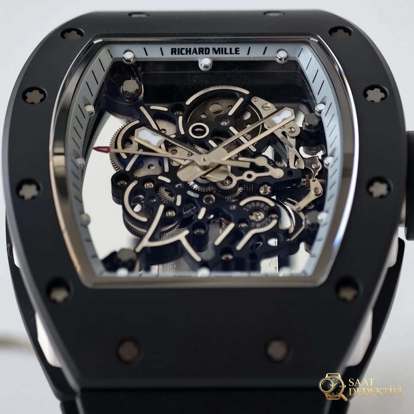 UMI Modifikasyon Atölyesi · Üst düzey özel yapımın zirvesi, piyasanın en donanımlı versiyonu - Richard Mille RM055/RM061 üst düzey efsane model - Tepe Kilit Mekanizması ve Conta Yapısı