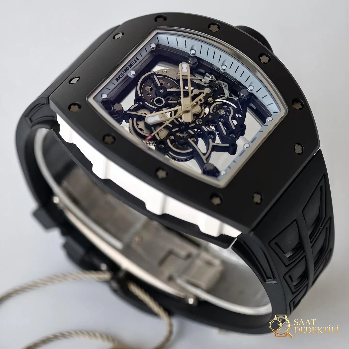 UMI Modifikasyon Atölyesi · Üst düzey özel yapımın zirvesi, piyasanın en donanımlı versiyonu - Richard Mille RM055/RM061 üst düzey efsane model - Makro Mekanizma Köprüleri ve Cenevre Çizgileri