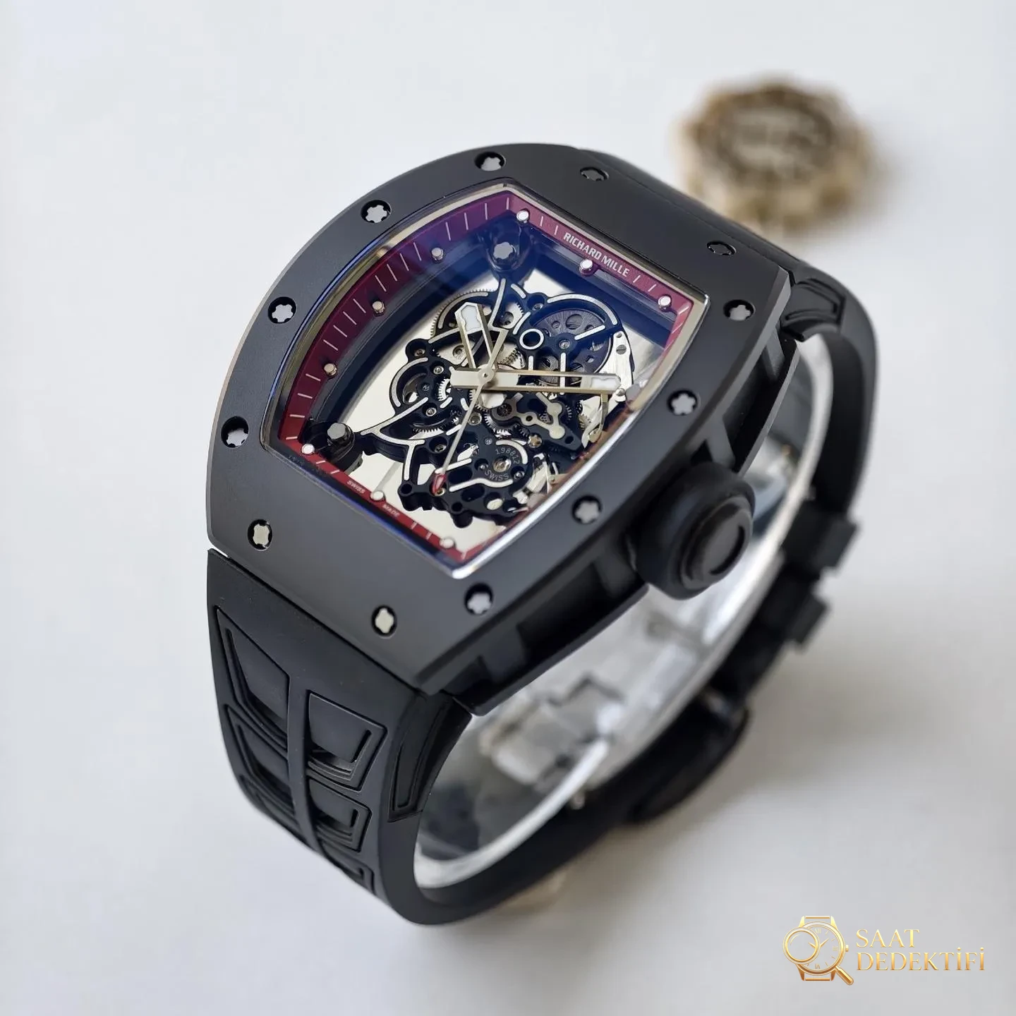 UMI Modifikasyon Atölyesi · Üst düzey özel yapımın zirvesi, piyasanın en donanımlı versiyonu - Richard Mille RM055/RM061 üst düzey efsane model - Saat İbreleri Elmas Kesim Yansımaları