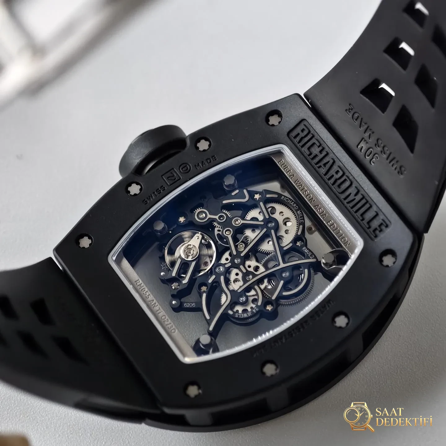 UMI Modifikasyon Atölyesi · Üst düzey özel yapımın zirvesi, piyasanın en donanımlı versiyonu - Richard Mille RM055/RM061 üst düzey efsane model - Kasa Profili ve Kurma Kolu İncelemesi