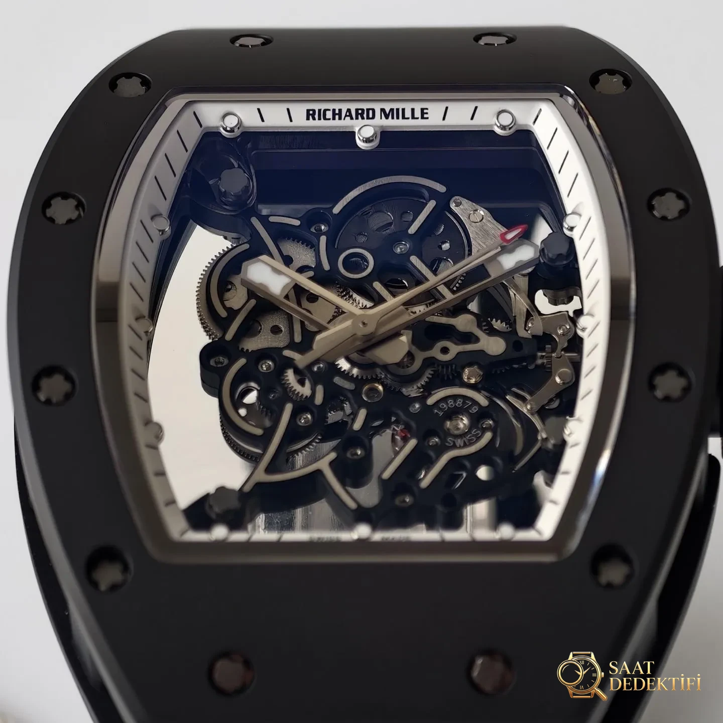 UMI Modifikasyon Atölyesi · Üst düzey özel yapımın zirvesi, piyasanın en donanımlı versiyonu - Richard Mille RM055/RM061 üst düzey efsane model - Arka Kapak ve Mekanizma Detayı