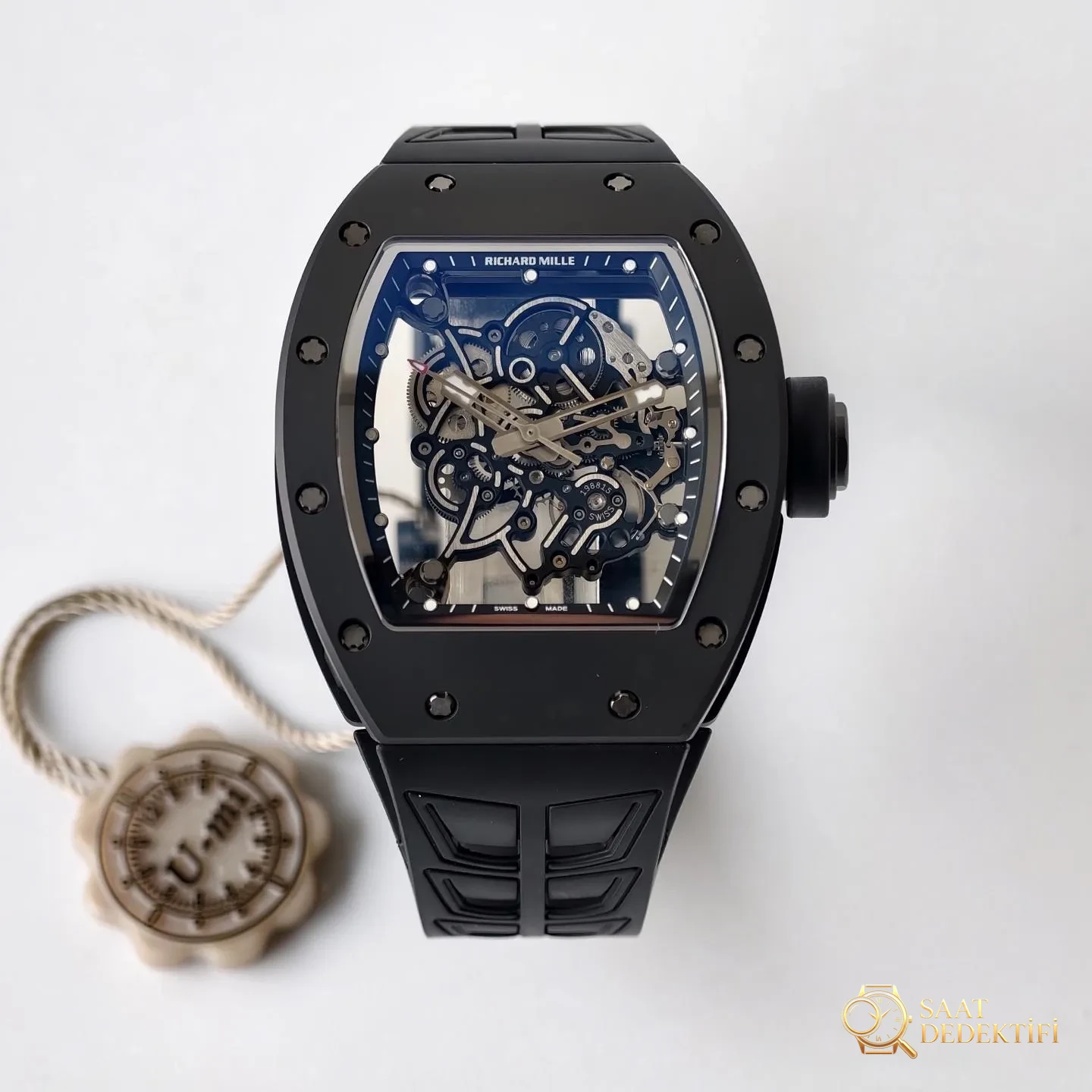 UMI Modifikasyon Atölyesi · Üst düzey özel yapımın zirvesi, piyasanın en donanımlı versiyonu - Richard Mille RM055/RM061 üst düzey efsane model - Makro Kadran ve İndeks İşçiliği