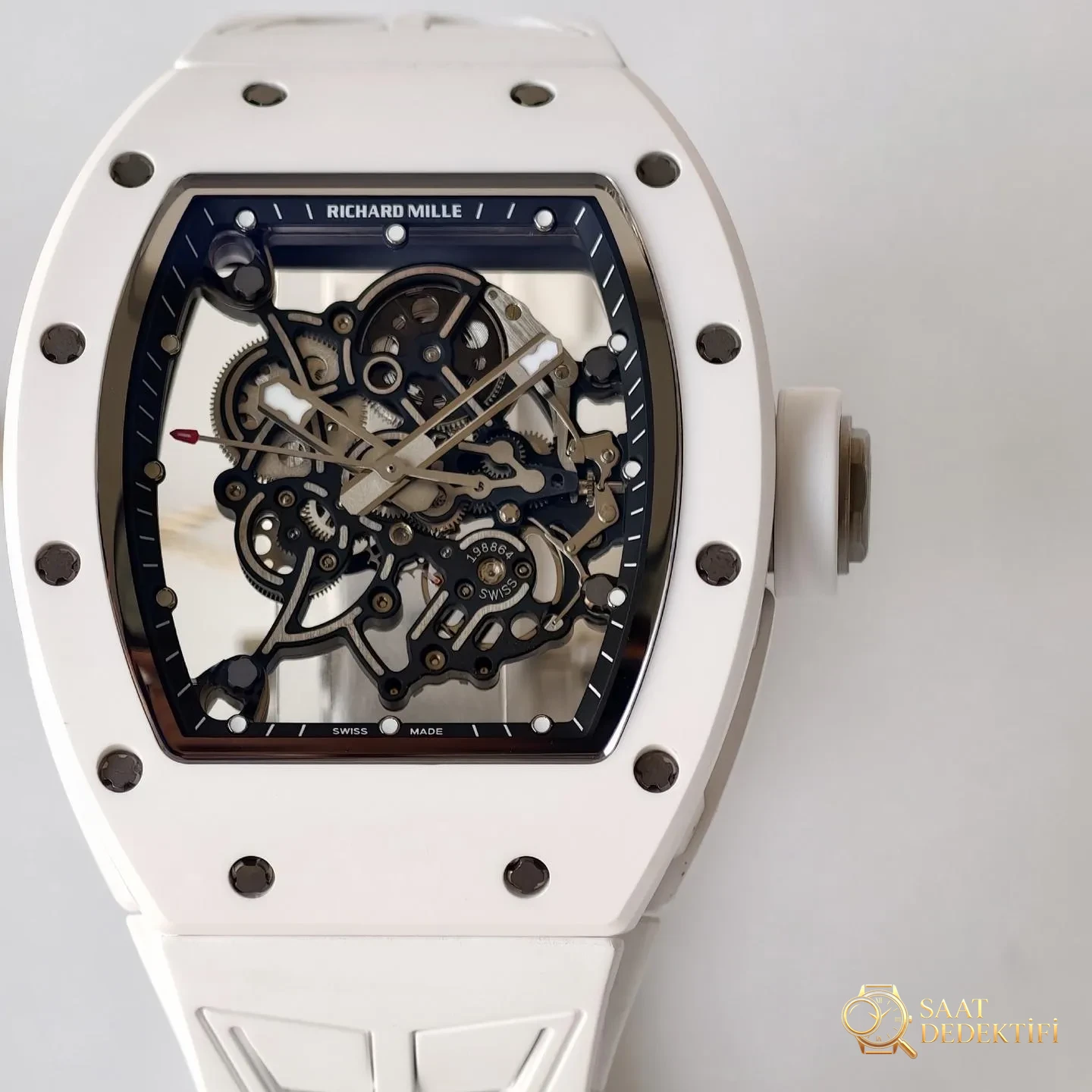 UMI Modifikasyon Atölyesi · Üst düzey özel yapımın zirvesi, piyasanın en donanımlı versiyonu - Richard Mille RM055/RM061 üst düzey efsane model - Arka Kapak Gravür ve Seri Numarası