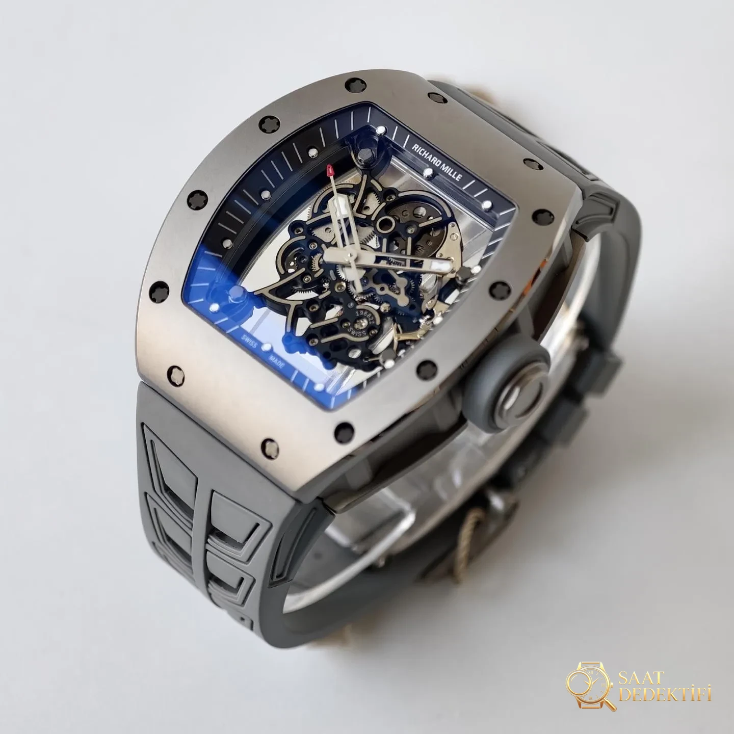 UMI Modifikasyon Atölyesi · Üst düzey özel yapımın zirvesi, piyasanın en donanımlı versiyonu - Richard Mille RM055/RM061 üst düzey efsane model - Tepe Kilit Mekanizması ve Conta Yapısı