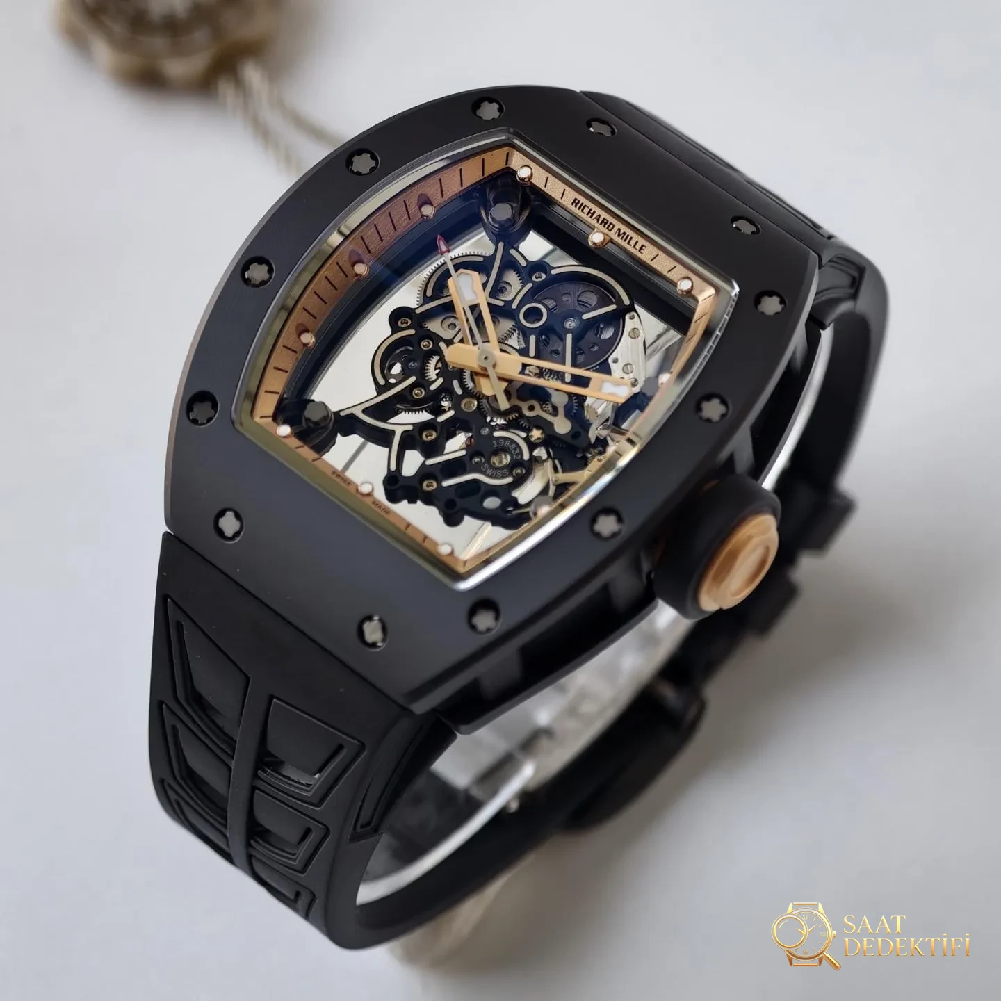 UMI Modifikasyon Atölyesi · Üst düzey özel yapımın zirvesi, piyasanın en donanımlı versiyonu - Richard Mille RM055/RM061 üst düzey efsane model - Mekanizma Regülatör ve Sapma Ayar Bloğu