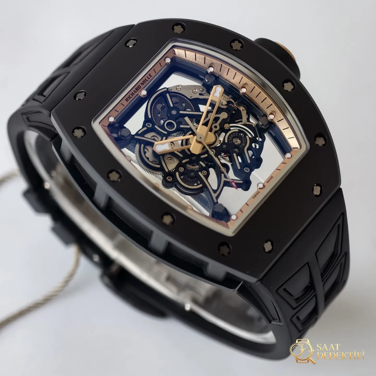 UMI Modifikasyon Atölyesi · Üst düzey özel yapımın zirvesi, piyasanın en donanımlı versiyonu - Richard Mille RM055/RM061 üst düzey efsane model - Yan Profil Kalınlık ve Ergonomik Kavis
