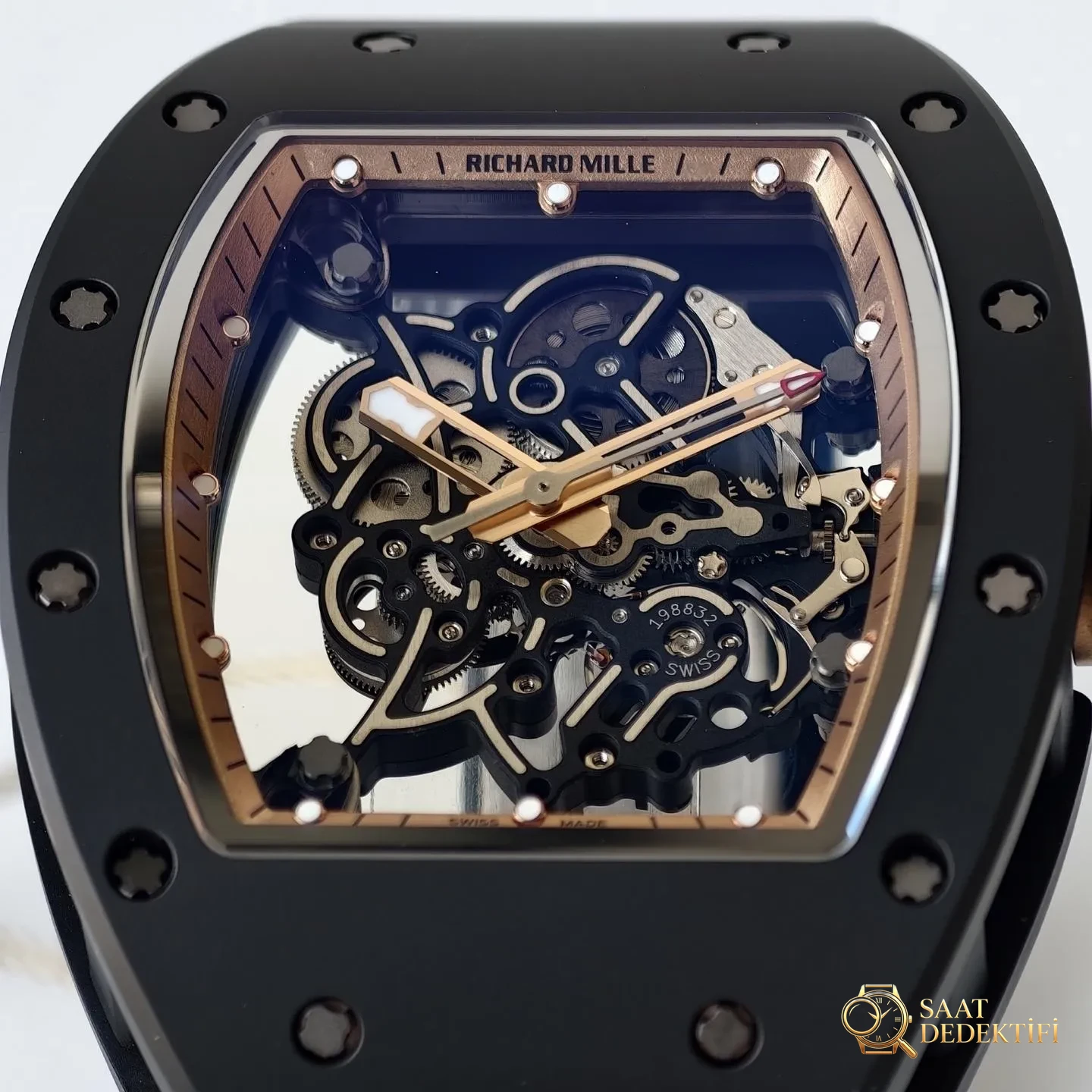 UMI Modifikasyon Atölyesi · Üst düzey özel yapımın zirvesi, piyasanın en donanımlı versiyonu - Richard Mille RM055/RM061 üst düzey efsane model - Kasa Köşe Kesimleri ve Pah Kırma Hatları