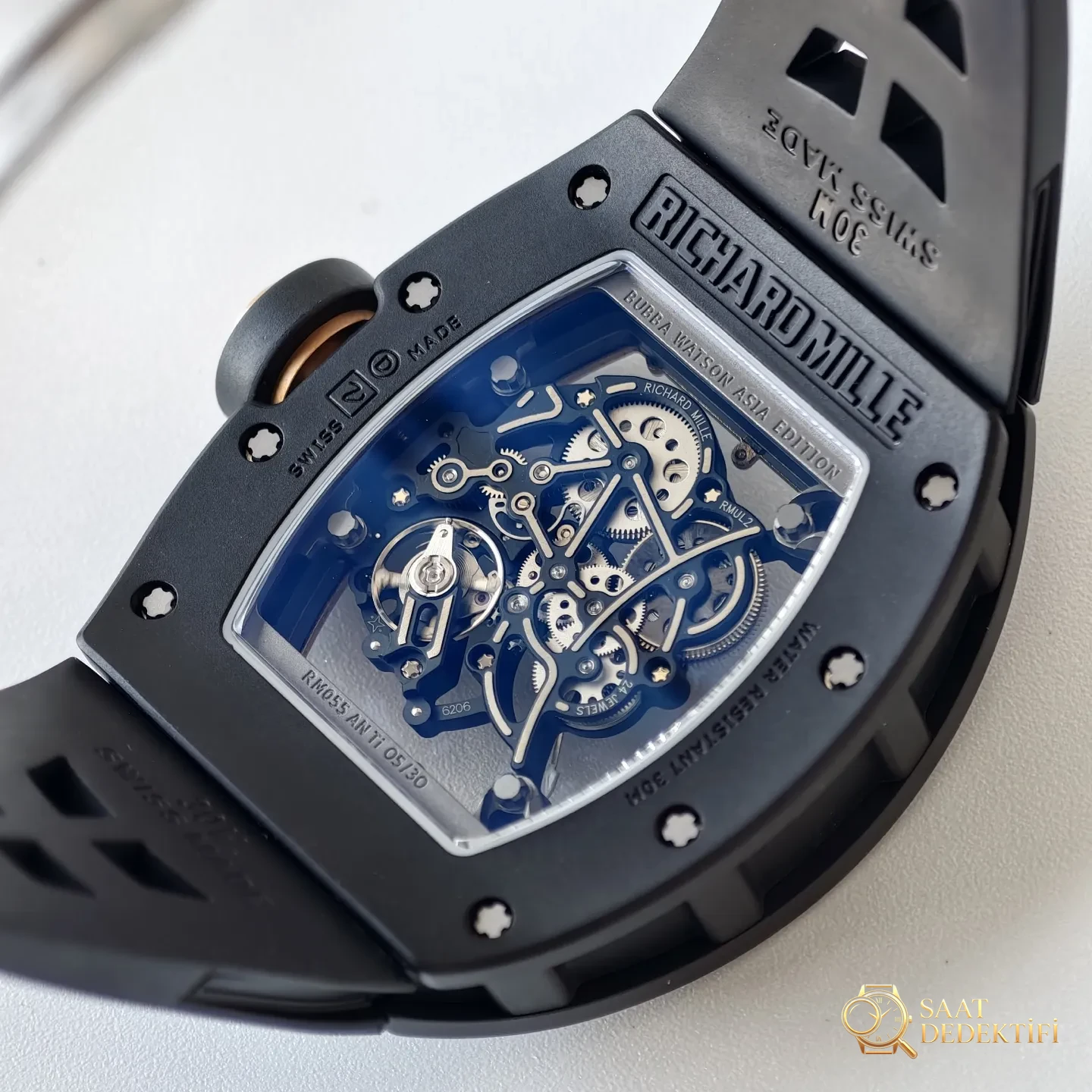 UMI Modifikasyon Atölyesi · Üst düzey özel yapımın zirvesi, piyasanın en donanımlı versiyonu - Richard Mille RM055/RM061 üst düzey efsane model - Kasa Arka Yivleri ve Sızdırmazlık Contası