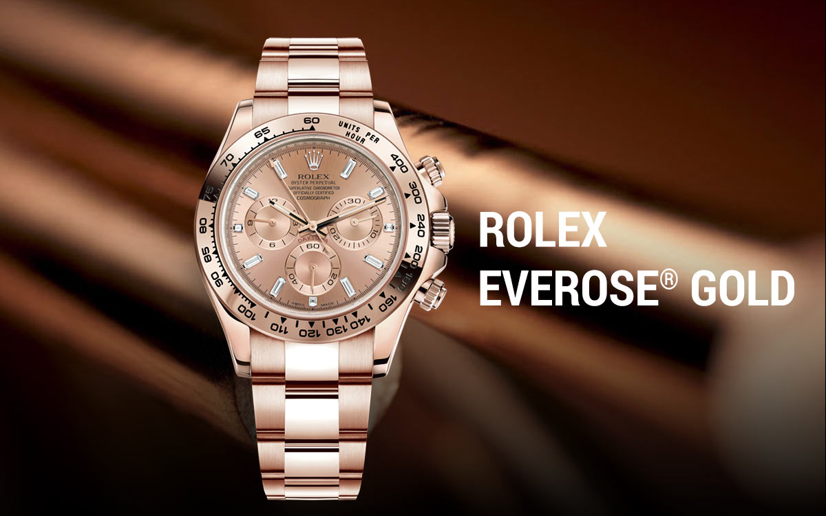 Rolex Everose Altın