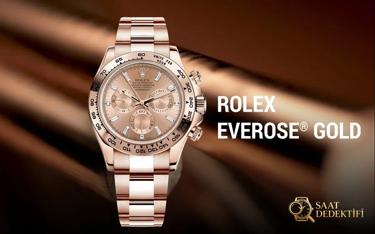 Rolex Everose Altın