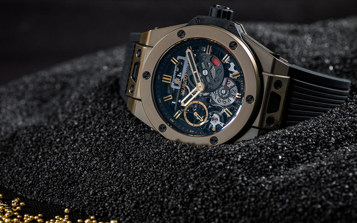 hublot magic altın