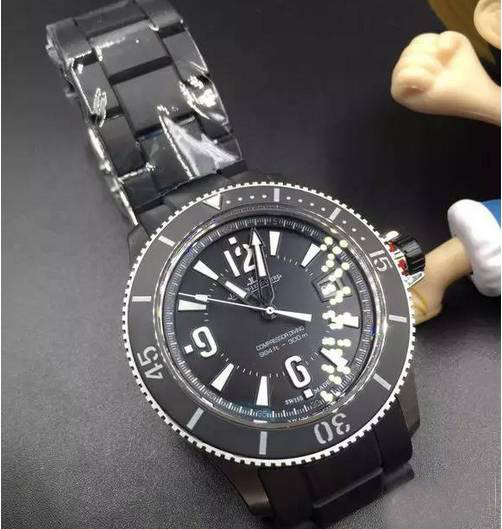 Jaeger LeCoultre Navy Seals Master Compressor Siyah Kadran