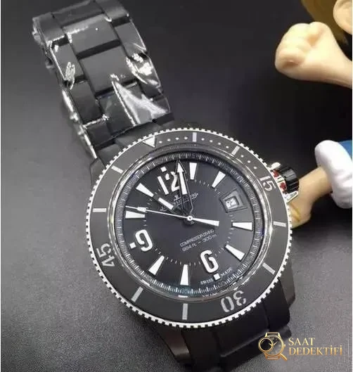 Jaeger LeCoultre Navy Seals Master Compressor Siyah Kadran