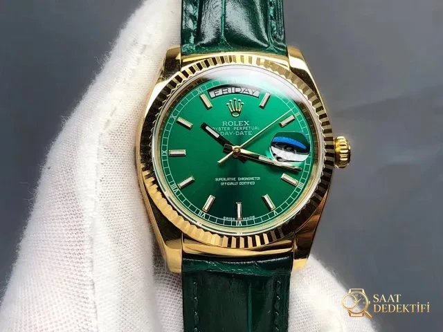 V3 Edition Replika Rolex Day-Date 118135/118138/118139, Clone ETA 2836-2 904L Paslanmaz Çelik Kasa - Kasa Çeliği ve Polisaj Kalitesi