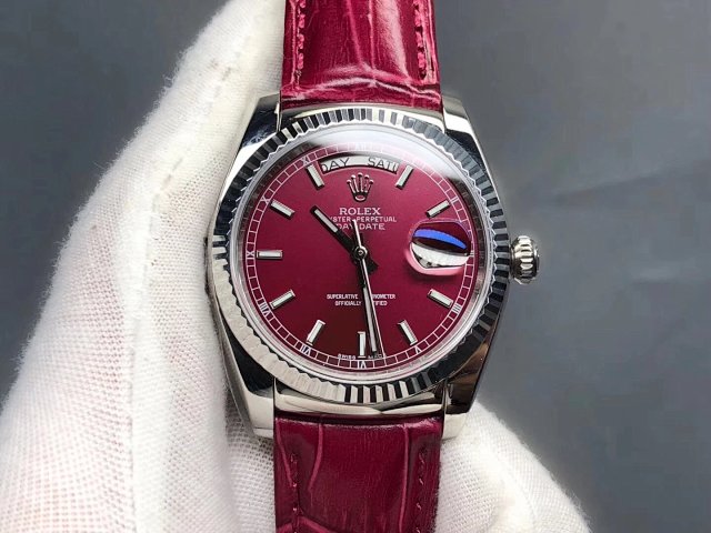 V3 Edition Replika Rolex Day-Date 118135/118138/118139, Clone ETA 2836-2 904L Paslanmaz Çelik Kasa — 14. fotoğraf