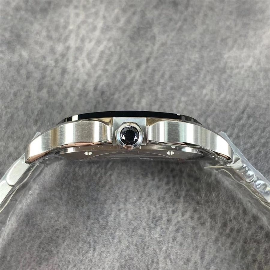 V6 Cartier Santos Karbon Kaplama Bezelli Kol Saati — 5. fotoğraf