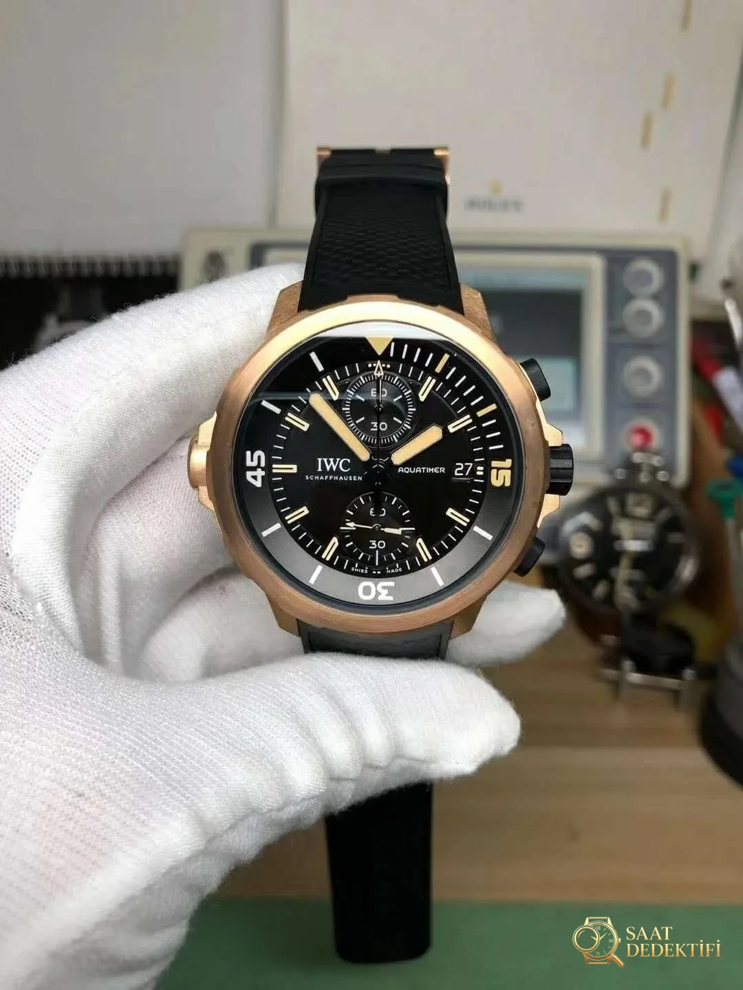 IWC Submariner Replika Saat İncelemesi - Ön Görünüm ve Kasa Tasarımı