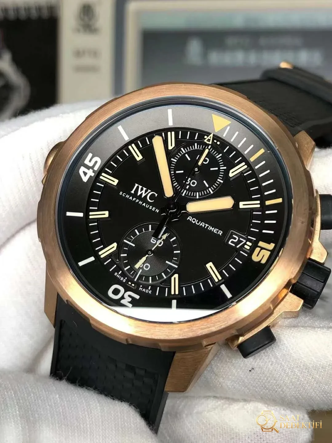 Replika IWC Aquatimer Bronz Saat