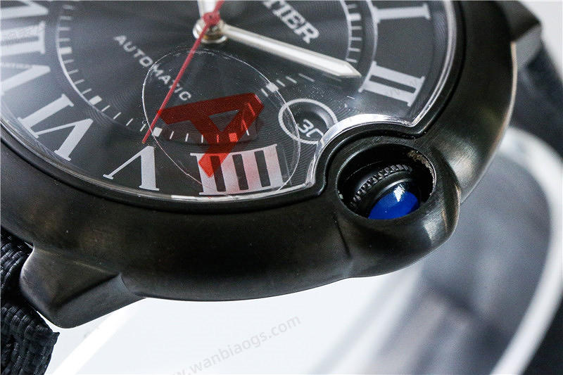 V6 Factory Cartier Ballon Bleu Black Knight Saat İncelemesi — 6. fotoğraf
