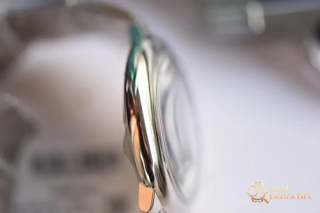 V6 Factory Cartier Ballon Bleu büyük boy 42 mm mavi kadran Seagull 2824 mekanizmalı replika mekanik saat incelemesi - Bilekte Duruş ve Kasa Orantısı