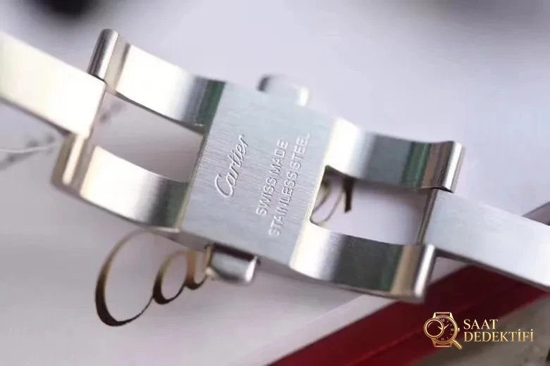 V6 Factory Cartier Ballon Bleu büyük boy 42 mm mavi kadran Seagull 2824 mekanizmalı replika mekanik saat incelemesi - Tepe Kilit Mekanizması ve Conta Yapısı