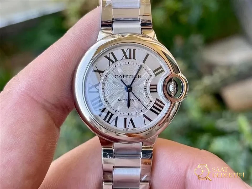 V6 Factory Cartier Ballon Bleu kadın saati nasıl seçilir? Mekanik mi kuvars mı? Hangi fabrika en iyisi? - Kadran Detayı ve Bezel İşçiliği