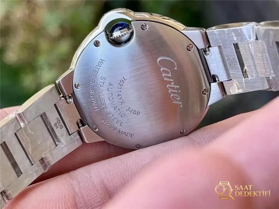V6 Factory Cartier Ballon Bleu kadın saati nasıl seçilir? Mekanik mi kuvars mı? Hangi fabrika en iyisi? - Makro Kadran ve İndeks İşçiliği