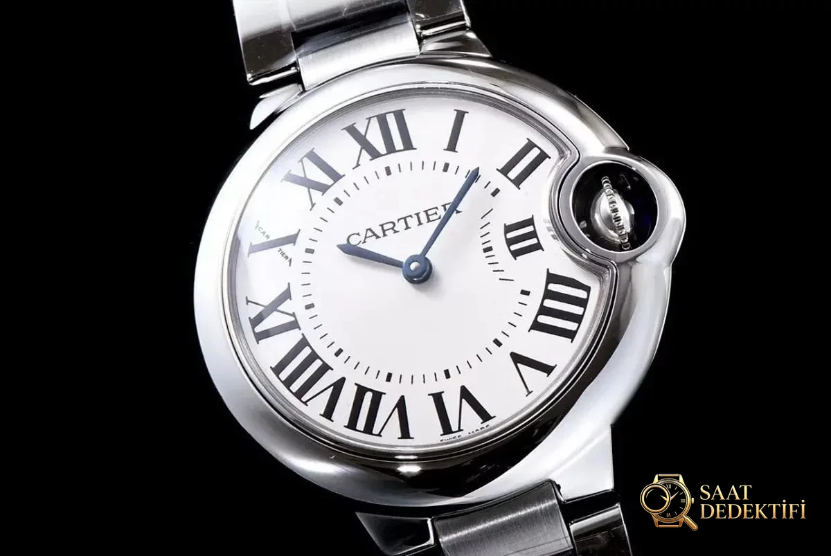 V6 Factory Cartier Ballon Bleu nasıl ayırt edilir? - Kadran Detayı ve Bezel İşçiliği