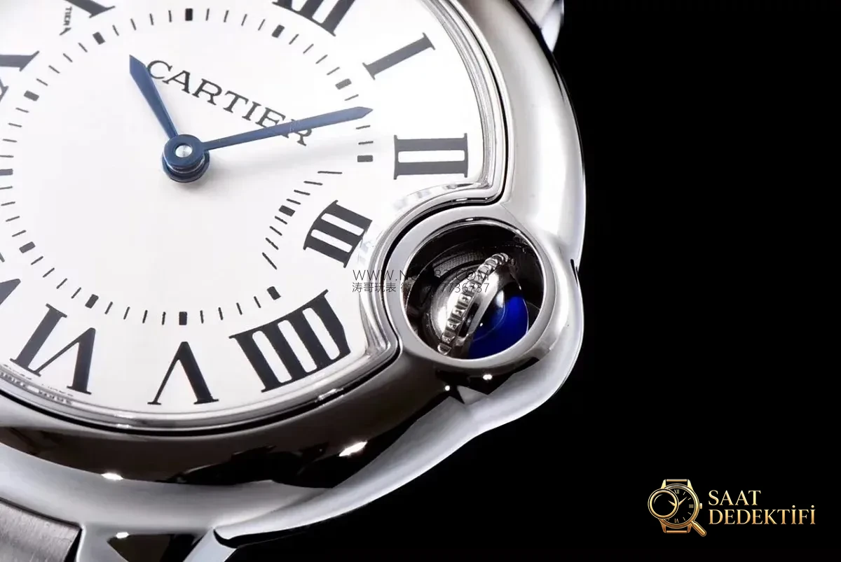 V6 Factory Cartier Ballon Bleu nasıl ayırt edilir? - Kasa Profili ve Kurma Kolu İncelemesi