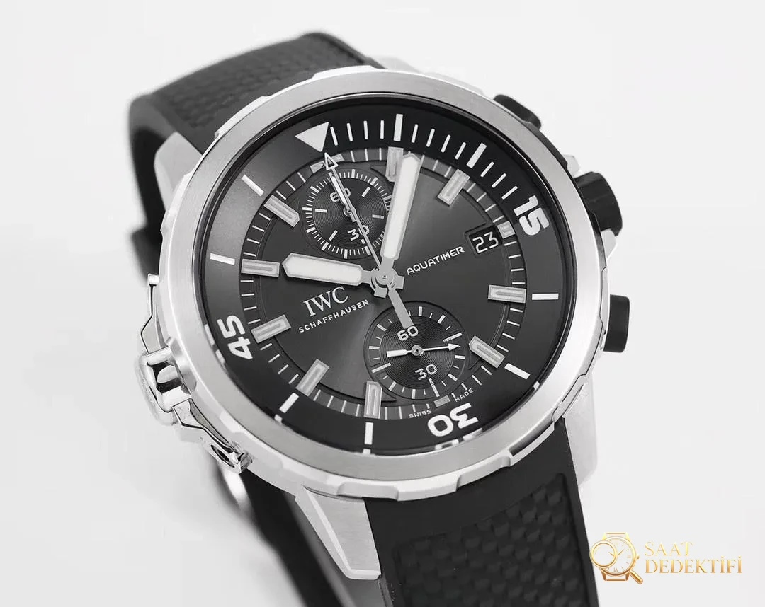 V6 Factory IWC Aquatimer Köpekbalığı Özel Versiyonunun kalitesi iyi mi? - Kadran Detayı ve Bezel İşçiliği