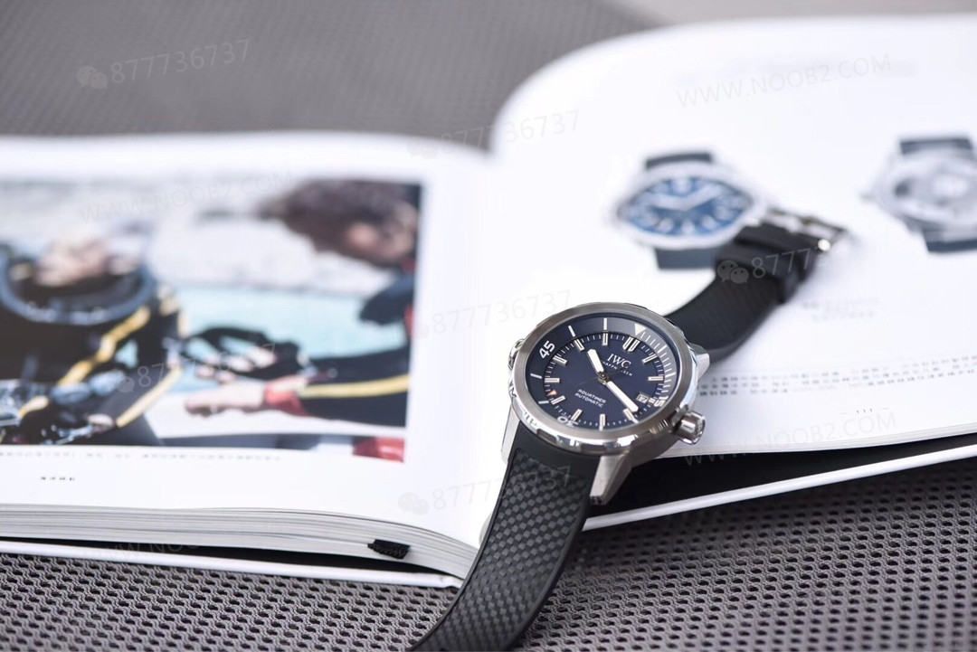 V6 Factory IWC Aquatimer mavi kadranlı üç iğneli saatin işçiliği nasıl? — 2. fotoğraf