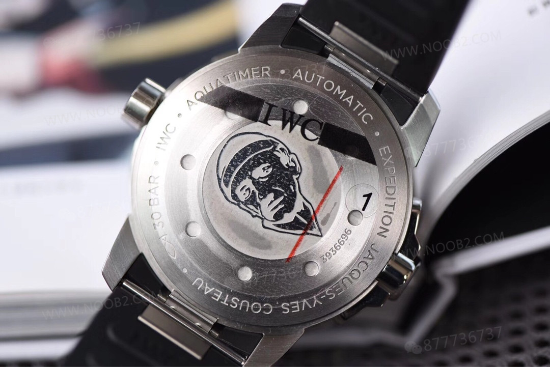 V6 Factory IWC Aquatimer mavi kadranlı üç iğneli saatin işçiliği nasıl? — 6. fotoğraf