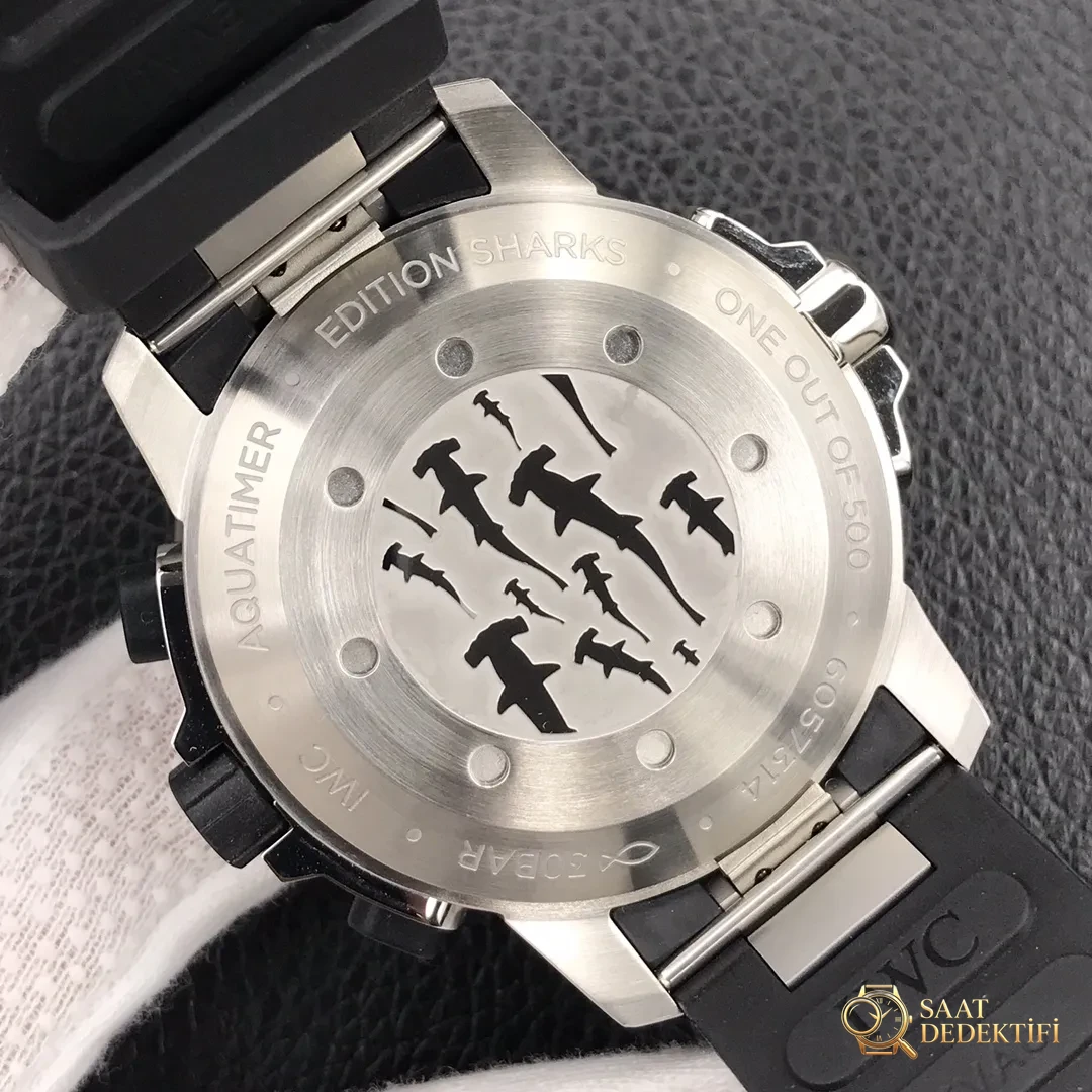 IWC Aquatimer Sharks Kasa Arkası