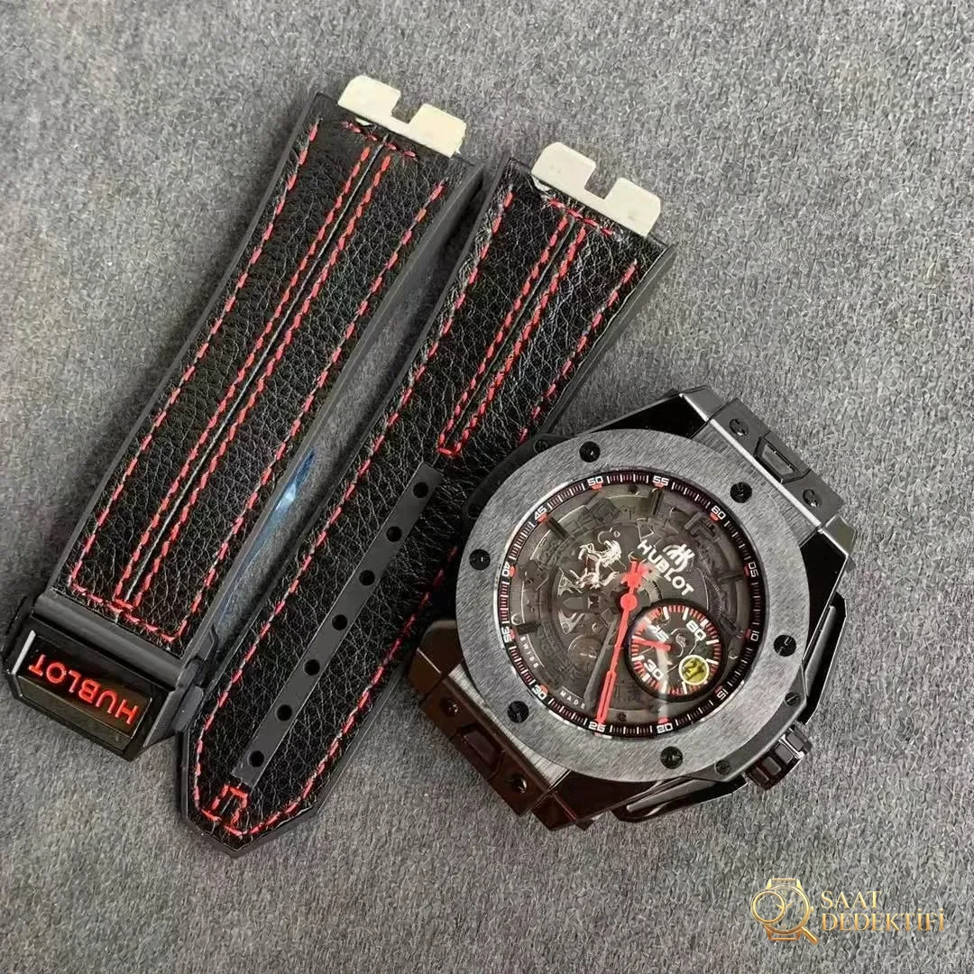 V6 Factory Replika Hublot Big Bang Ferrari F11 Seramik Saat – Bileğinizde Yarış Tutkusu - Fosfor ve Super-LumiNova Gece Görünümü