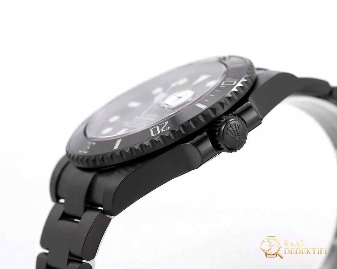 V6 Factory Rolex BLAKEN Dark Night Black Submariner 116610LN Modification de noircissement - Fabrication du cadran macro et de l'index