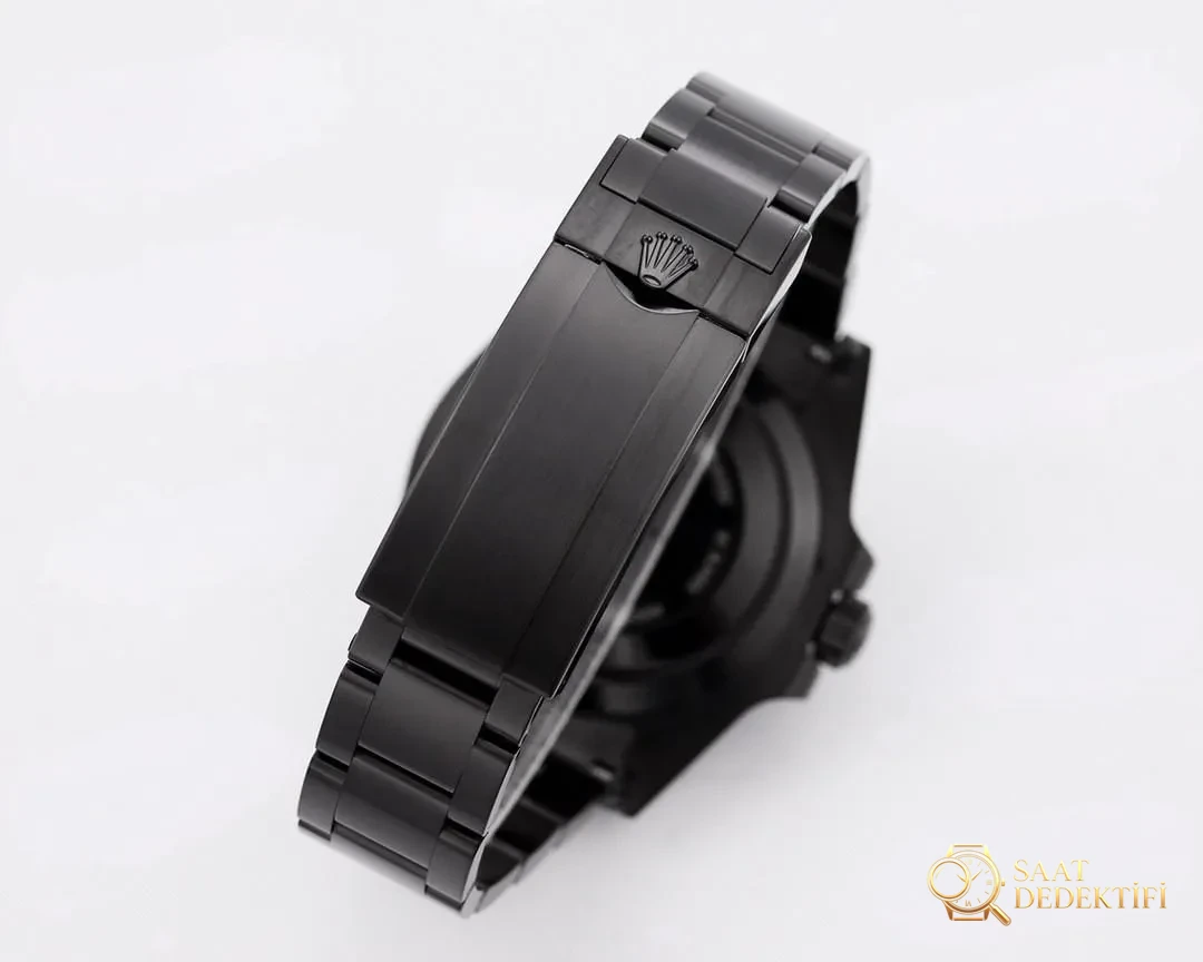 V6 Factory Rolex BLAKEN Dark Night Black Submariner 116610LN Modification de noircissement - Clip Lock et tampons laser