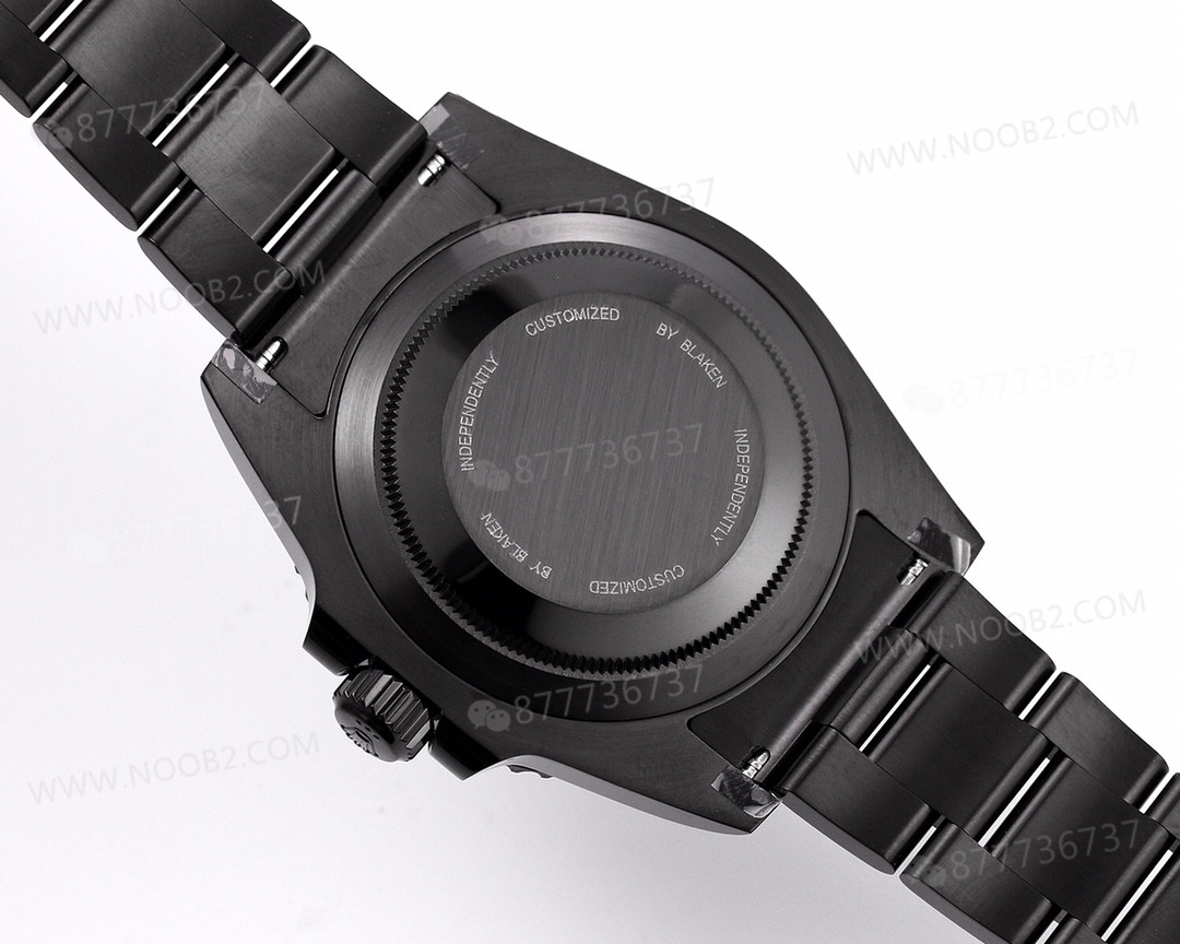 V6 Factory Rolex BLAKEN Karanlık Gece Siyah Submariner 116610LN Siyahlaştırma Modifikasyonu — 8. fotoğraf