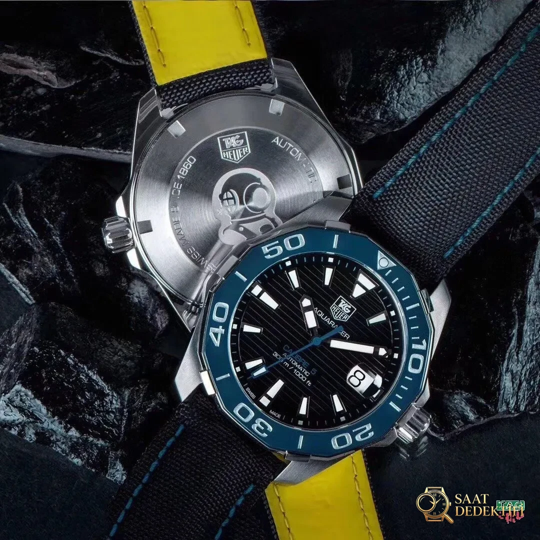 V6 Factory TAG Heuer Aquaracer 300 metre WAY201 replika saat detaylı incelemesi - Bilekte Duruş ve Kasa Orantısı