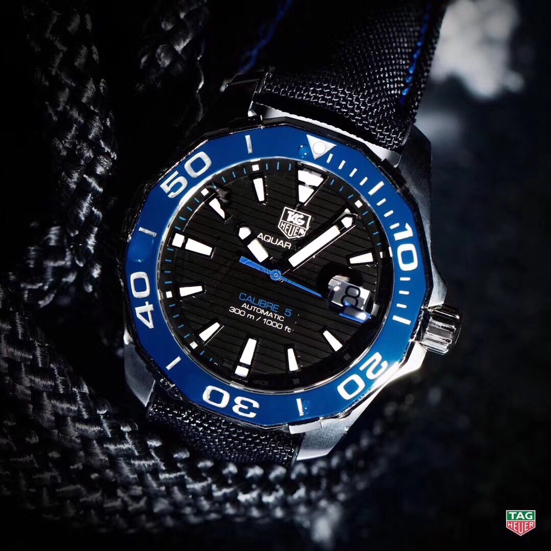 V6 Factory TAG Heuer Aquaracer 300 metre WAY201 replika saat detaylı incelemesi — 10. fotoğraf