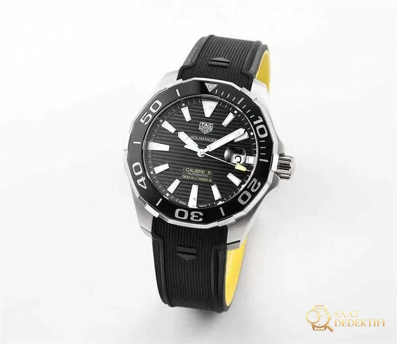 V6 Factory TAG Heuer Aquaracer FT6069 almaya değer mi? - Kadran Detayı ve Bezel İşçiliği