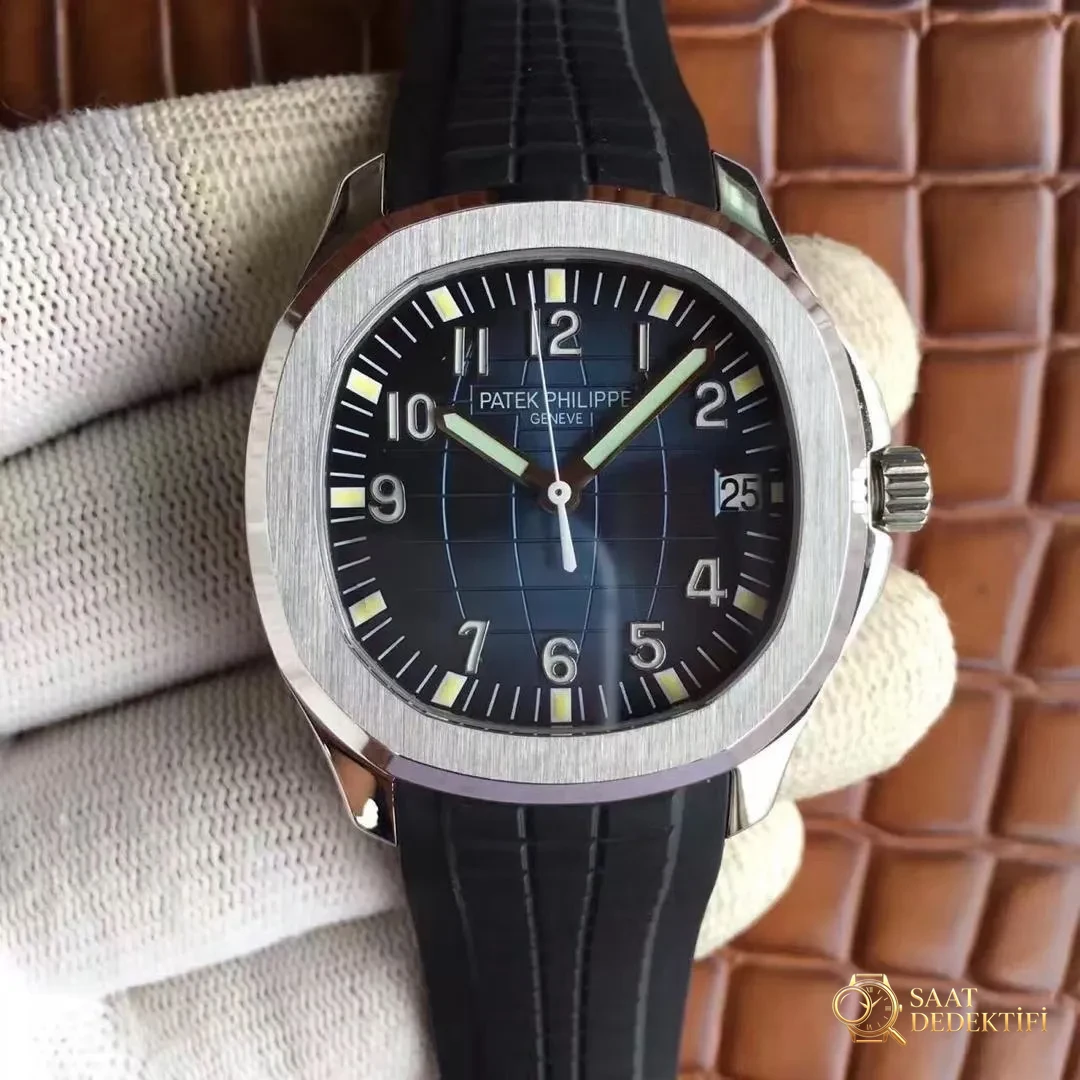Revisión del Patek Philippe Aquanaut 5167: vista frontal y diseño de la caja