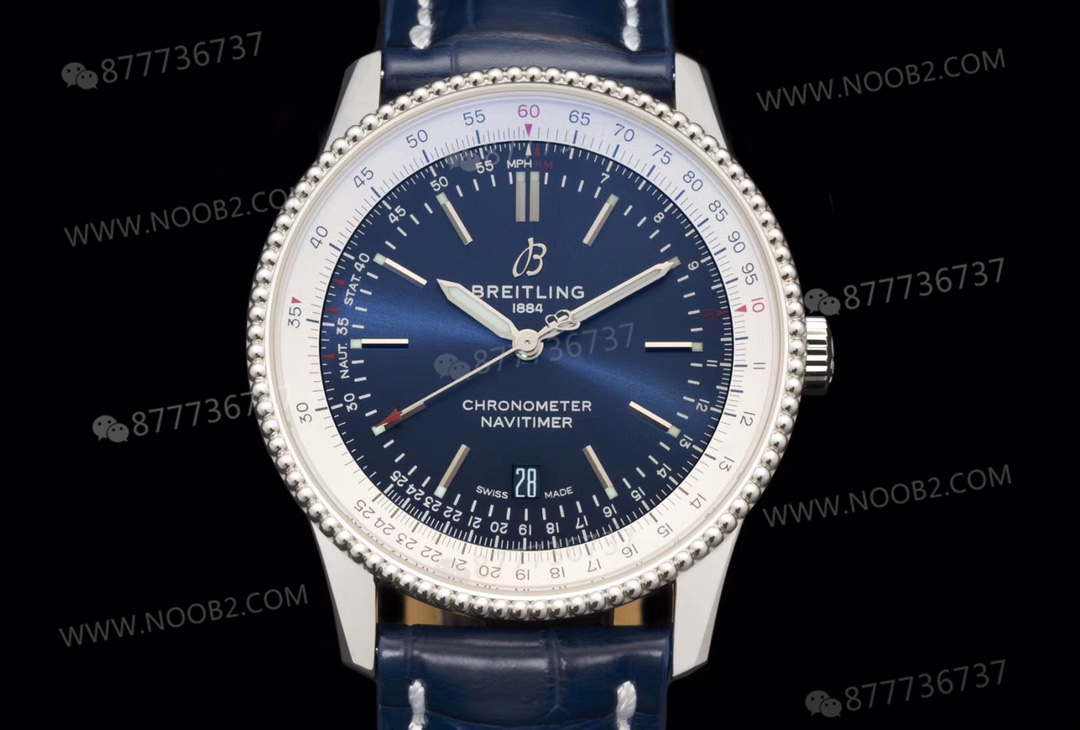 V7 Breitling Navitimer 1 Mavi Kadran A17326211C1P3 — 1. fotoğraf